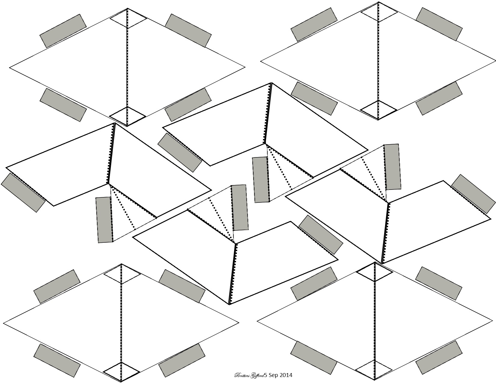 1650x1275 Paper Craft Ghost For Those That Missed Out On The Ghost Edition