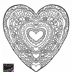 300x300 Printable Coloring Pages Hearts And Flowers Best Of Heart Hearts