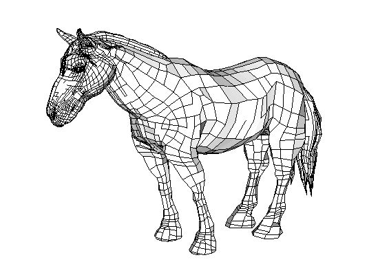 565x400 Animal Paper Model