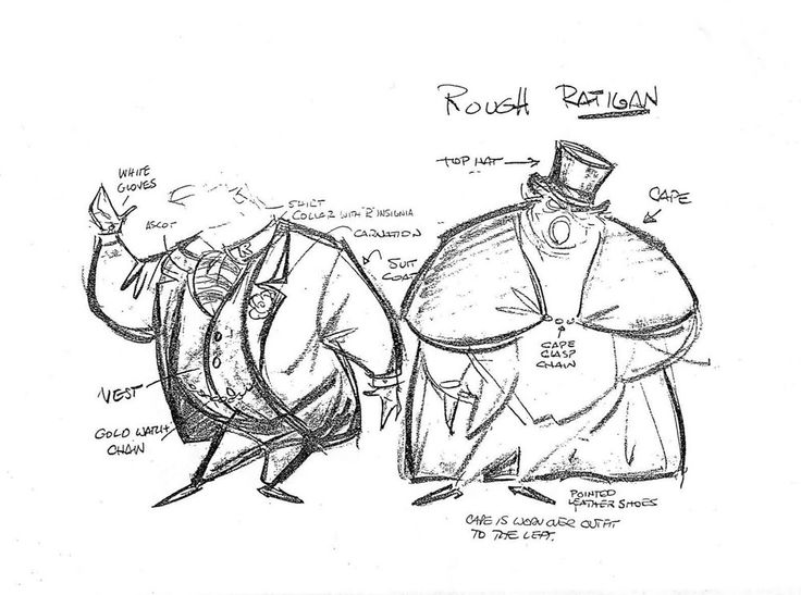 736x547 Drawing Tips For Disney's Basil, The Great Mouse Detective