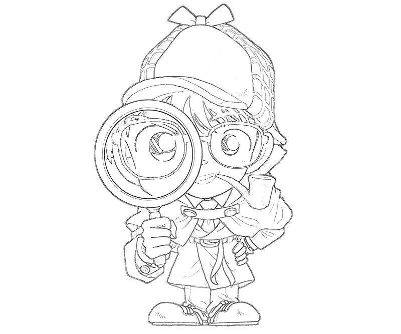 800x667 Download Detective Conan Coloring Pages Free Coloring Pages For Kids
