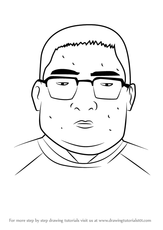 567x800 Learn How To Draw Terumichi Nishida From Detroit Metal City