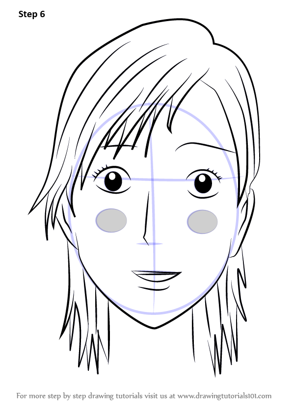 597x842 Learn How To Draw Yuri Aikawa From Detroit Metal City (Detroit