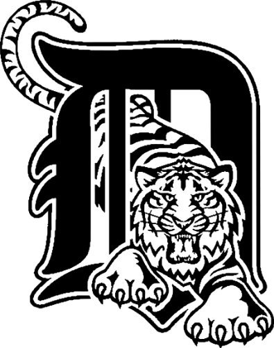395x500 Detroit Tigers Mlb Vinyl Decal Sticker 4 X 5 By Jcm Custom