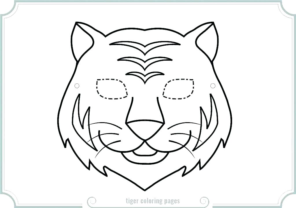 1024x720 Tiger Printable Coloring Pages Coloring Pages Of Baby Animals How