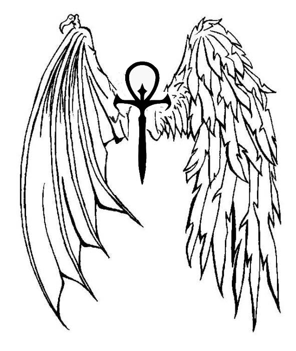 591x700 Devil Angel By Tears Of Blood Roses