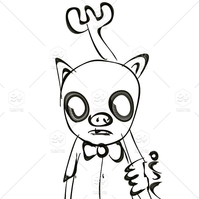 640x640 Pib Devil Cartoon. Stock Photo 91e2dc5e 0b6a 4416 87b2 0eecff7cf32c