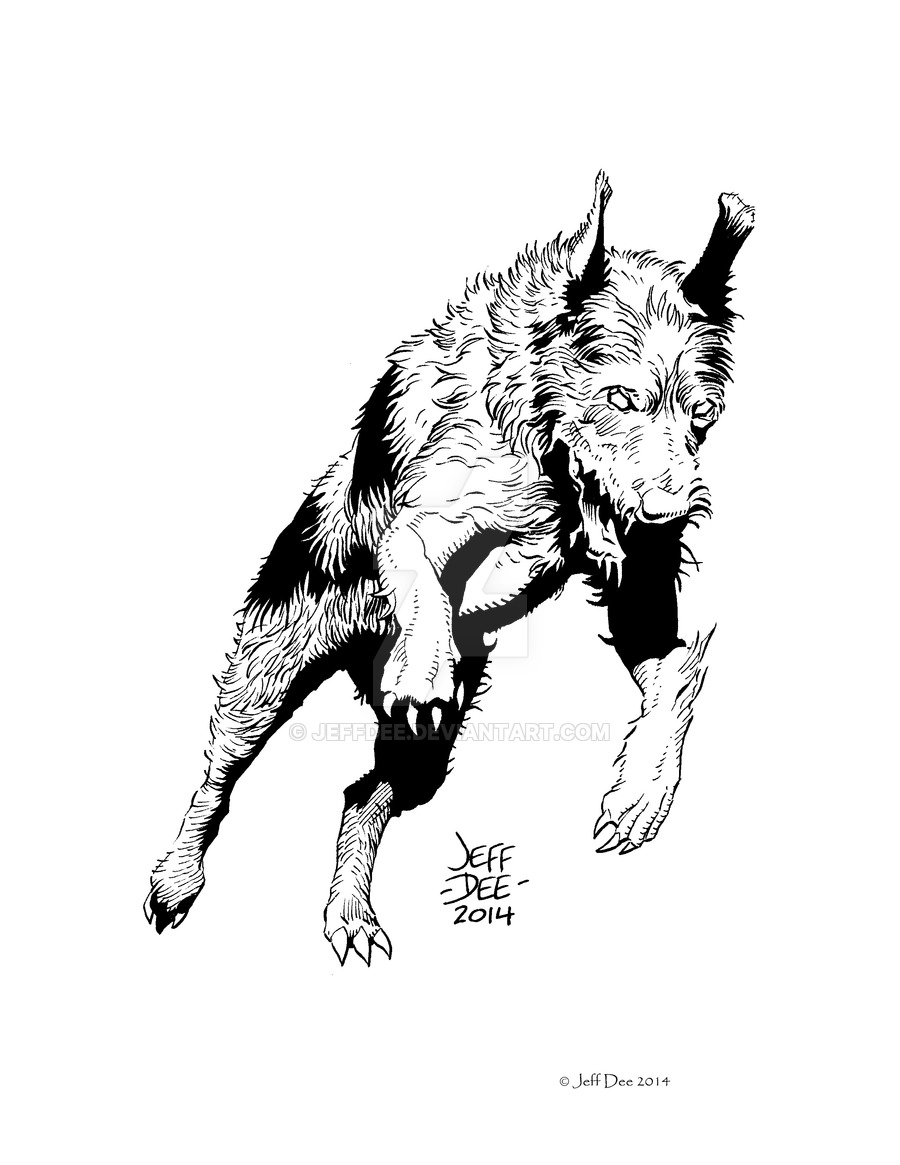 900x1165 Devil Dog By Jeffdee