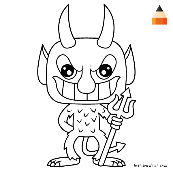 600x600 How To Draw The Devil