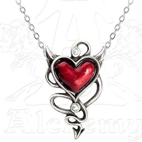 500x500 Devil Heart Pendant By Alchemy Ul17 Cool Hot Fashions