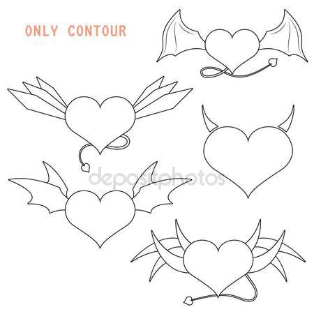 450x450 Icon Of The Demon S Heart. Dear Devil. Icon Of The Heart