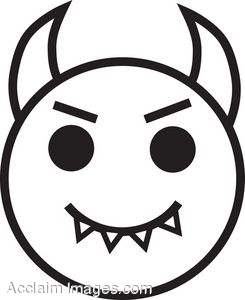 245x300 Devil Horns Clipart