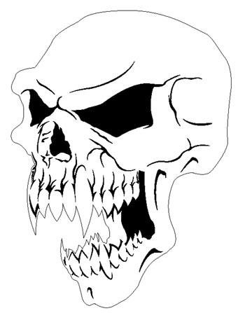 350x447 Demon Skull Drawings Evil Skull Drawings Transparent Pictures