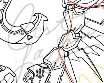 340x270 Devil Wings Pattern Etsy