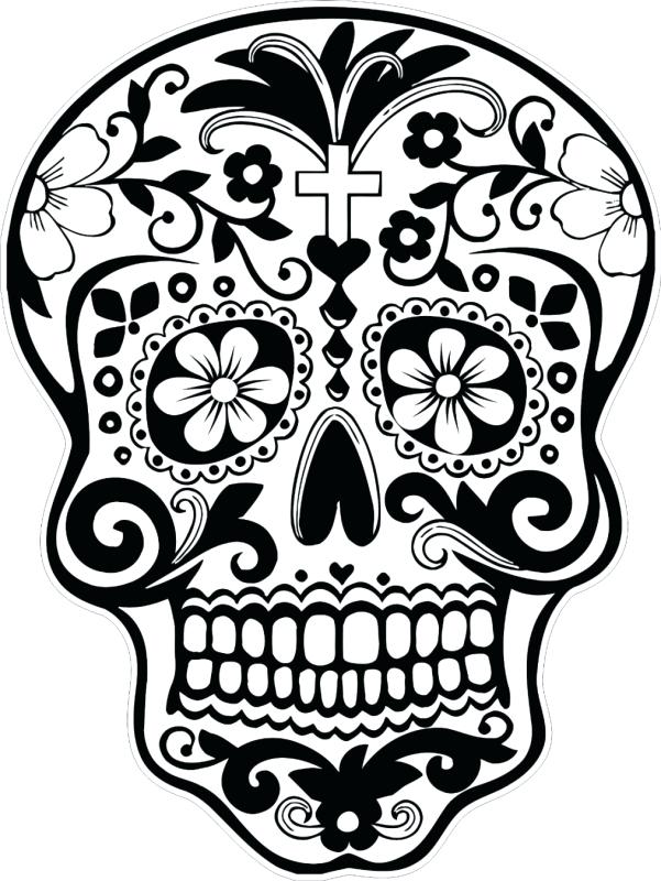 601x800 Dia De Los Muertos Coloring Pages 32 And Day Of The Dead Skulls