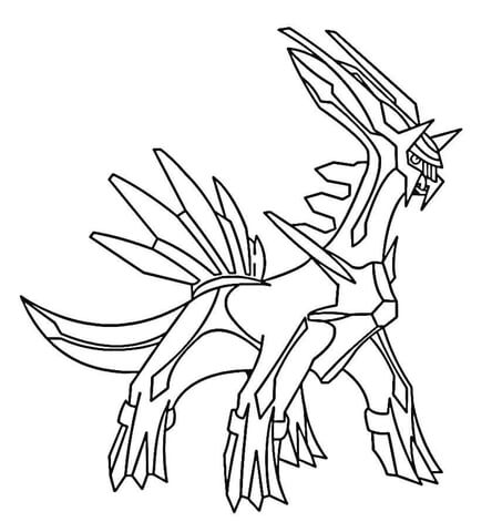 453x480 Dialga Coloring Page Free Printable Coloring Pages