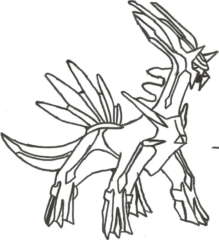 Dialga Drawing at GetDrawings | Free download