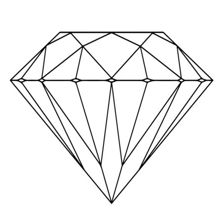 Diamon Drawing at GetDrawings | Free download