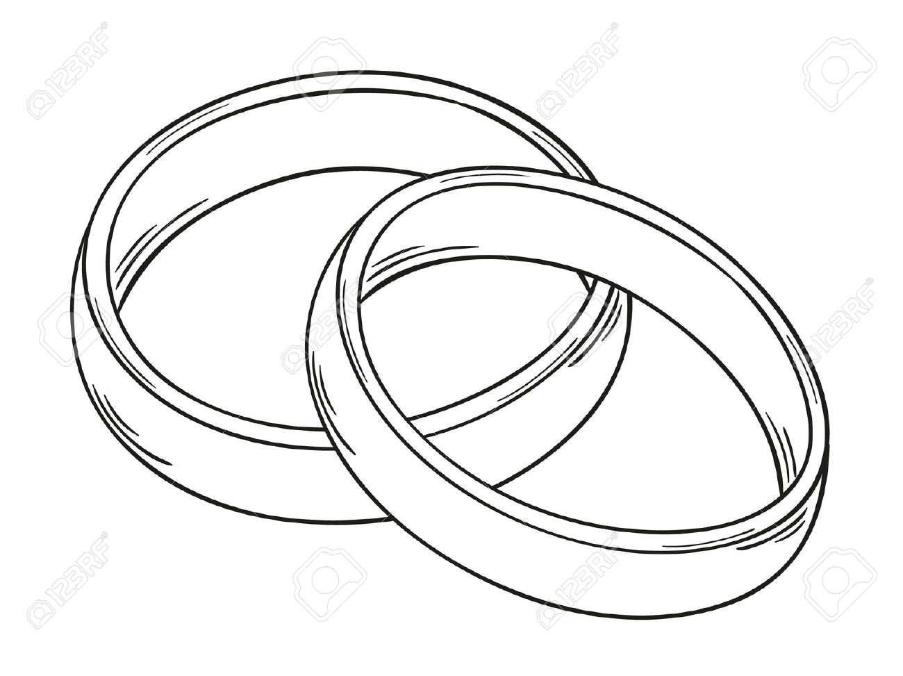 1300x973 Wedding Rings Drawing Wedding Rings How To Draw A Ring Design How