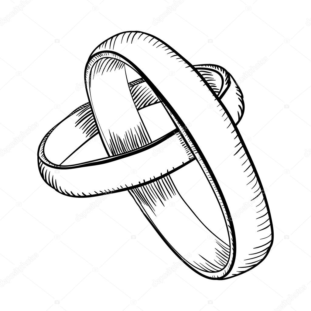 1024x1024 Wedding Rings Drawing Wedding Rings How Sketch A Ring How