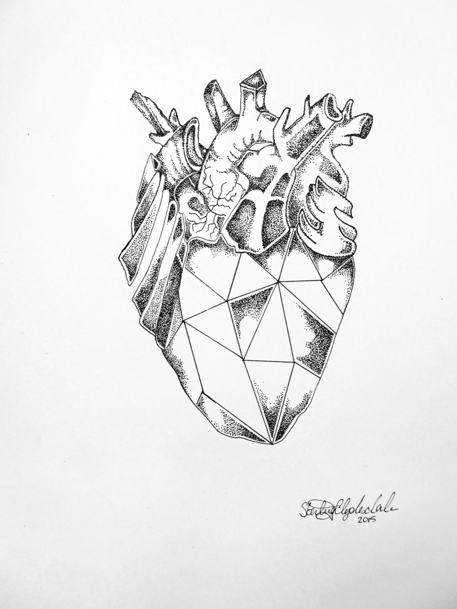 900x1200 Diamond Heart (Sterling Clydesdale)