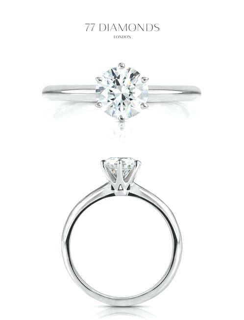 498x651 Simple Diamond Wedding Rings