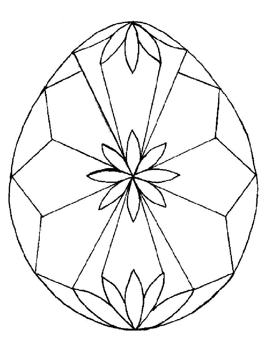 850x1100 Easter Egg Design Coloring Pages 09 Coloring Pages