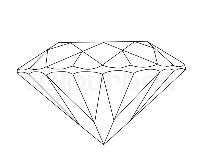 800x641 Vector, Sapphire, Crystal Stock Vector Colourbox