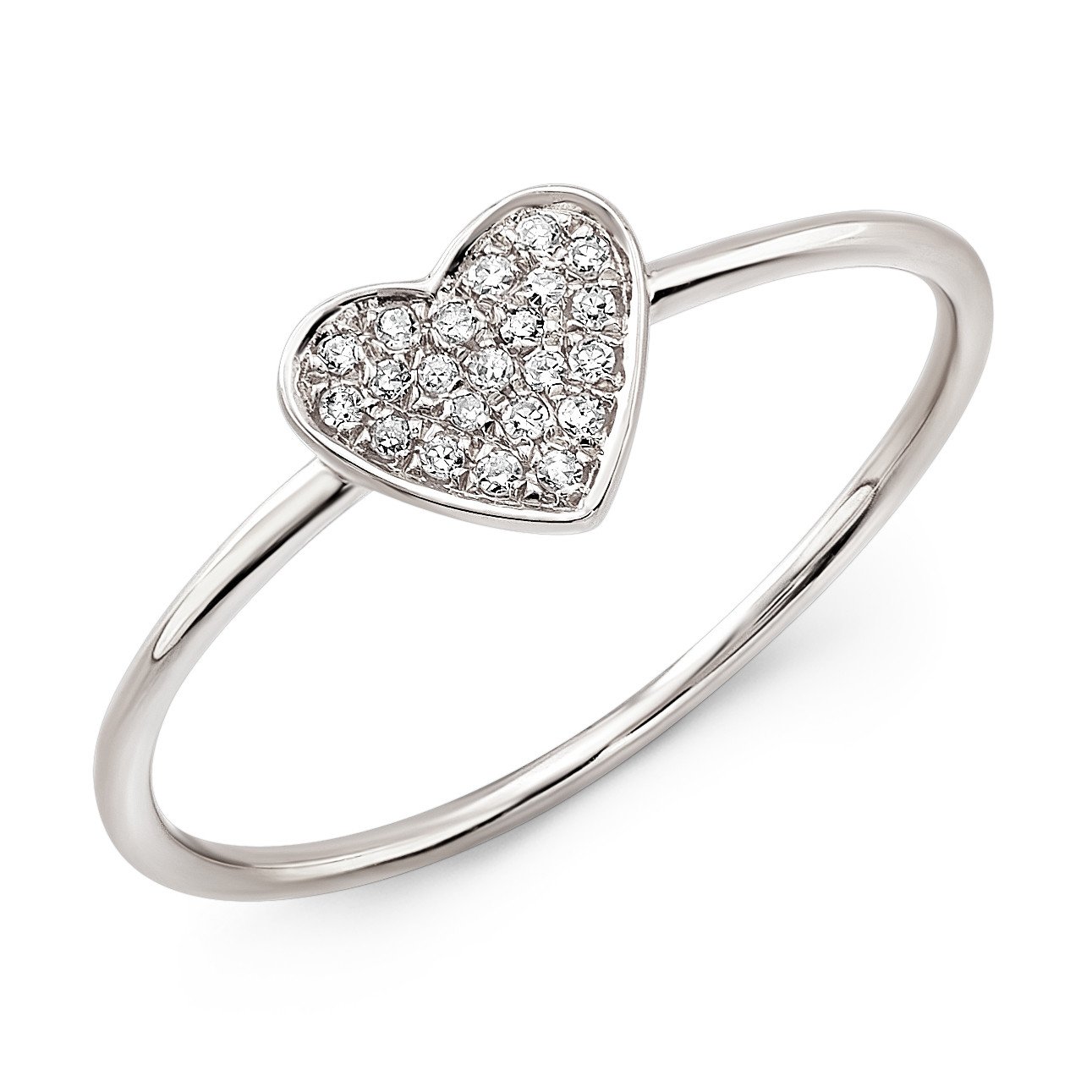 1291x1291 Pave Diamond Heart Ring Moondance Jewelry