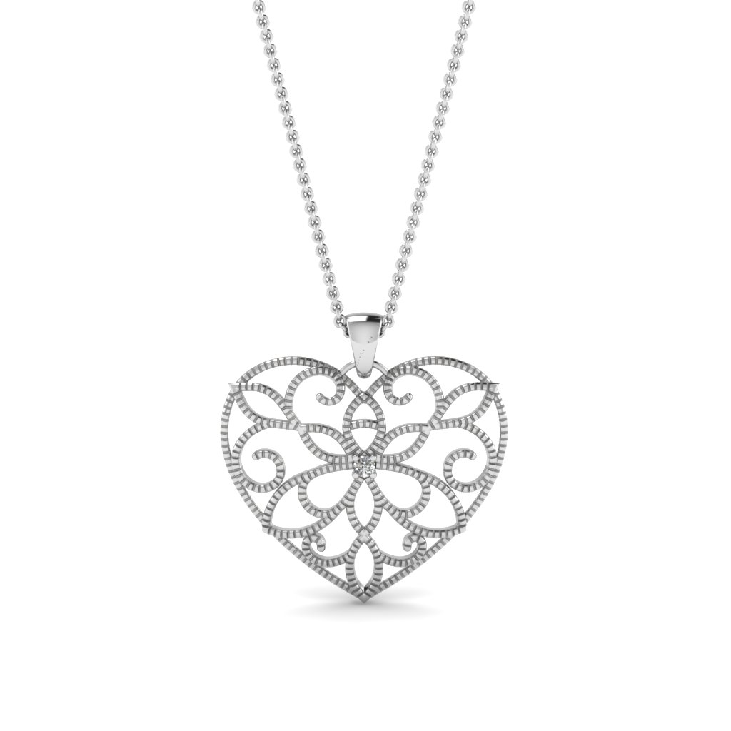 1024x1024 Shop For Custom Designed Heart Pendants Fascinating Diamonds