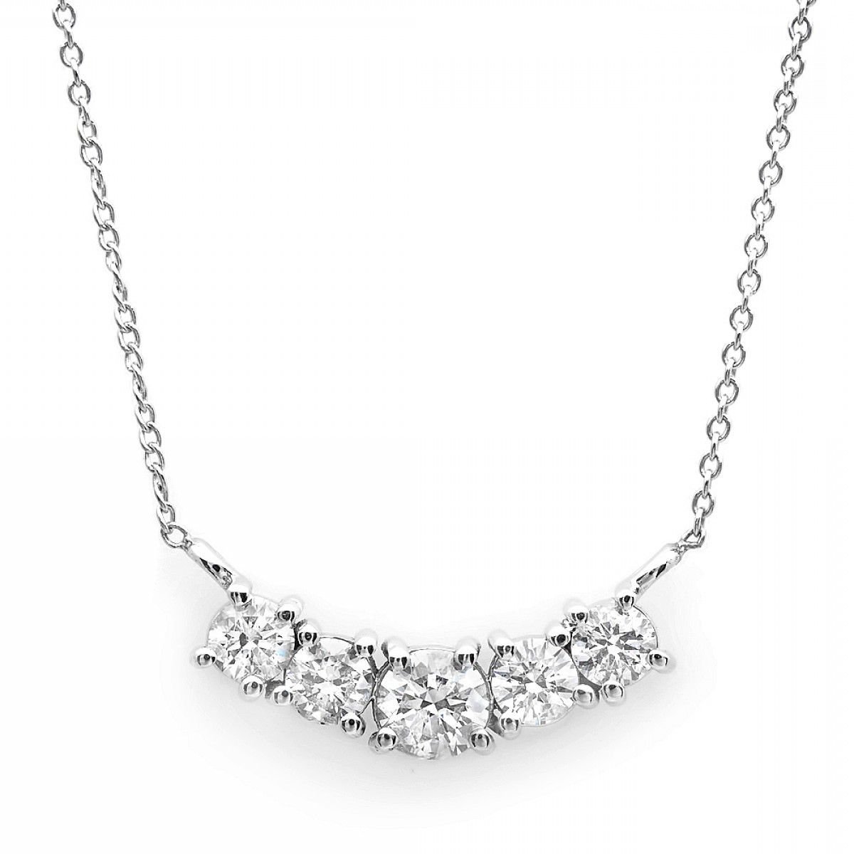 1200x1200 Diamond Necklace On White Gold T Oblacoder