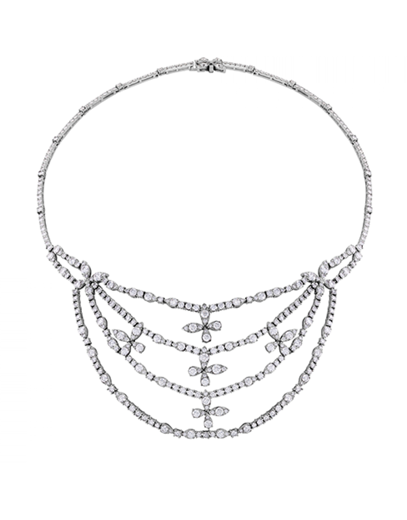 1410x1800 Aerial Diamond Necklace