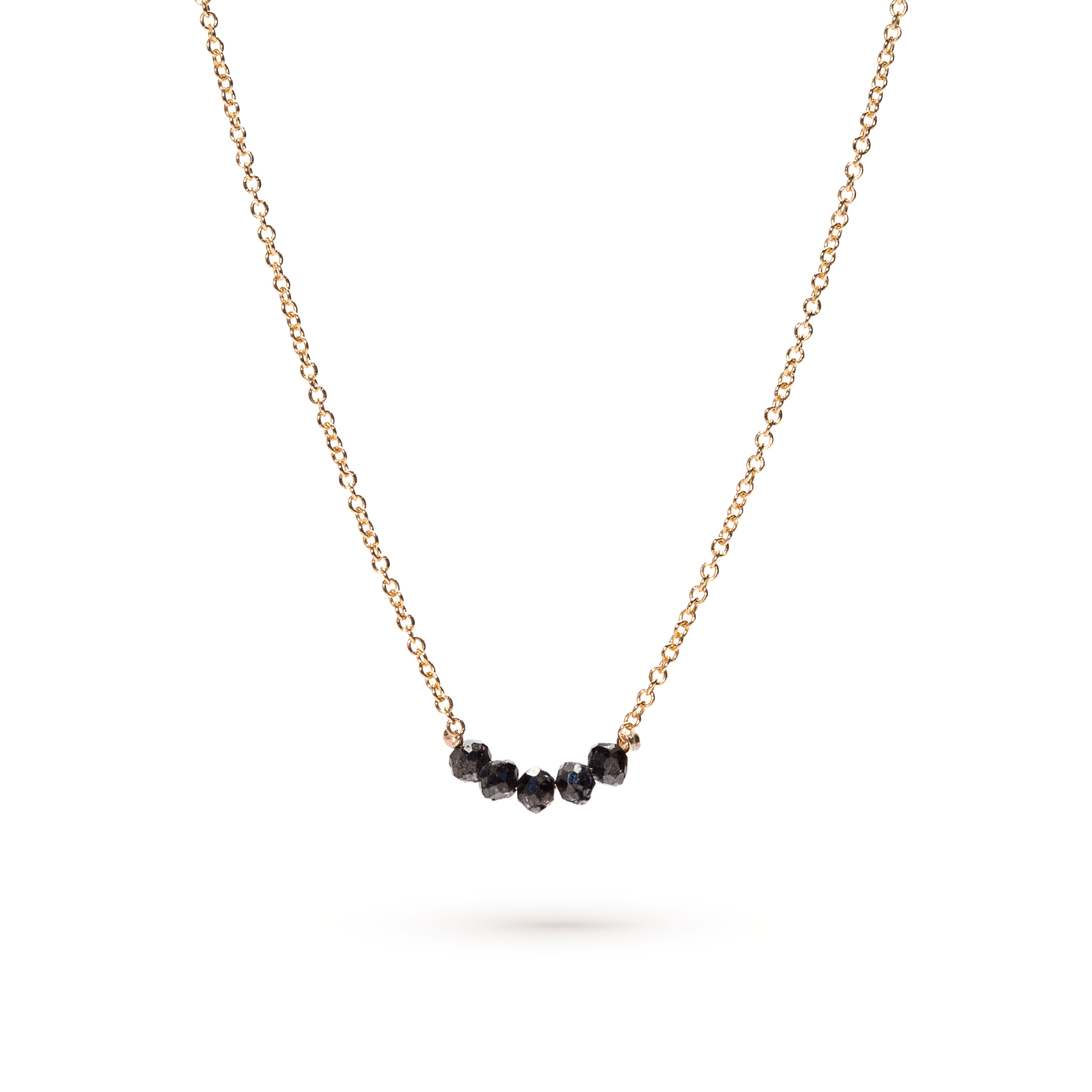 2911x2911 Black Diamond Smile Necklace