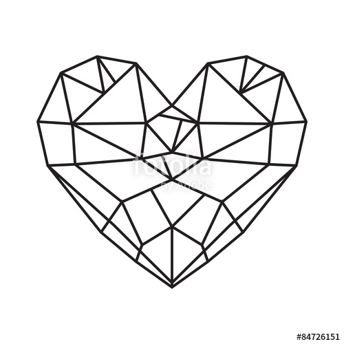 500x500 Diamond Heart