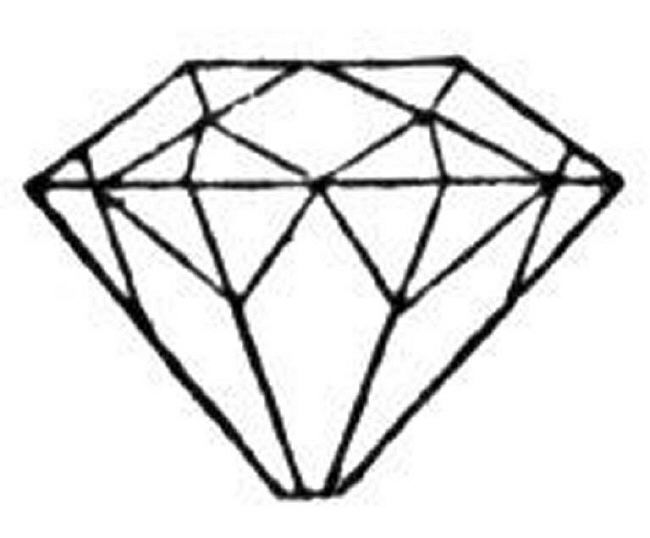 650x538 Diamond Coloring Page Erf Coloring