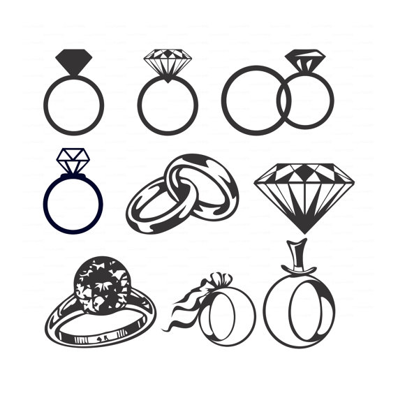 570x570 Drawn Jewelry Diamond Ring