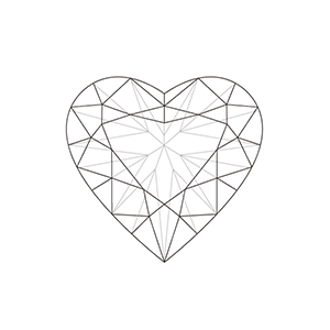 300x300 Heart Shaped Diamonds Diamond Information Centre, Online