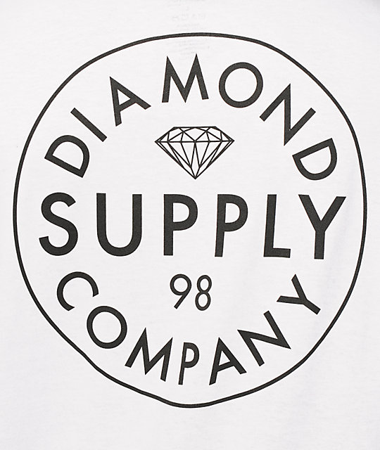 540x640 Diamond Supply Co Stamped T Shirt Zumiez