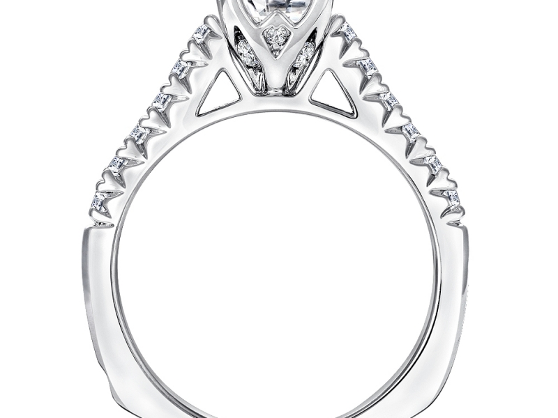 800x600 Raised Shoulder Diamond Ring Mounting Gr9443wd Engagement Rings