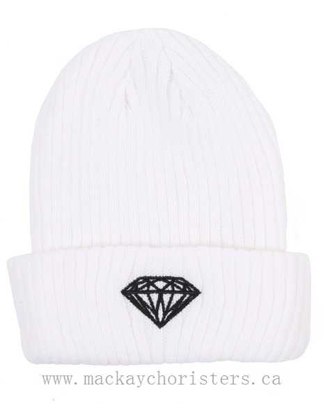 464x580 White Men Brilliant Beanie 100% Acrylic C15dhf10 By Diamond Supply