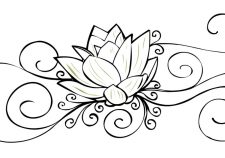 225x158 Lotus Tattoo Ideas Best Lotus Tattoos