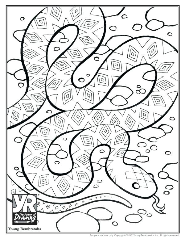 600x774 Coloring Page Snake Charming Snake Coloring Page About Remodel