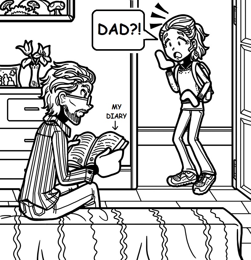 816x846 My Dad Read My Diary!!! Dork Diaries