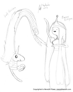 253x320 Sketch Diary Adventure Time Fanart