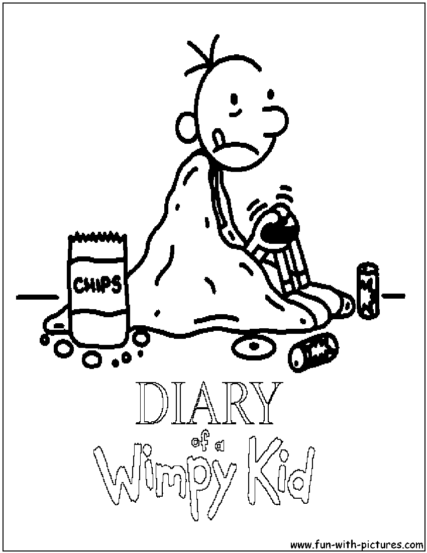 850x1100 Diary Of A Wimpy Kid Coloring Pages Free