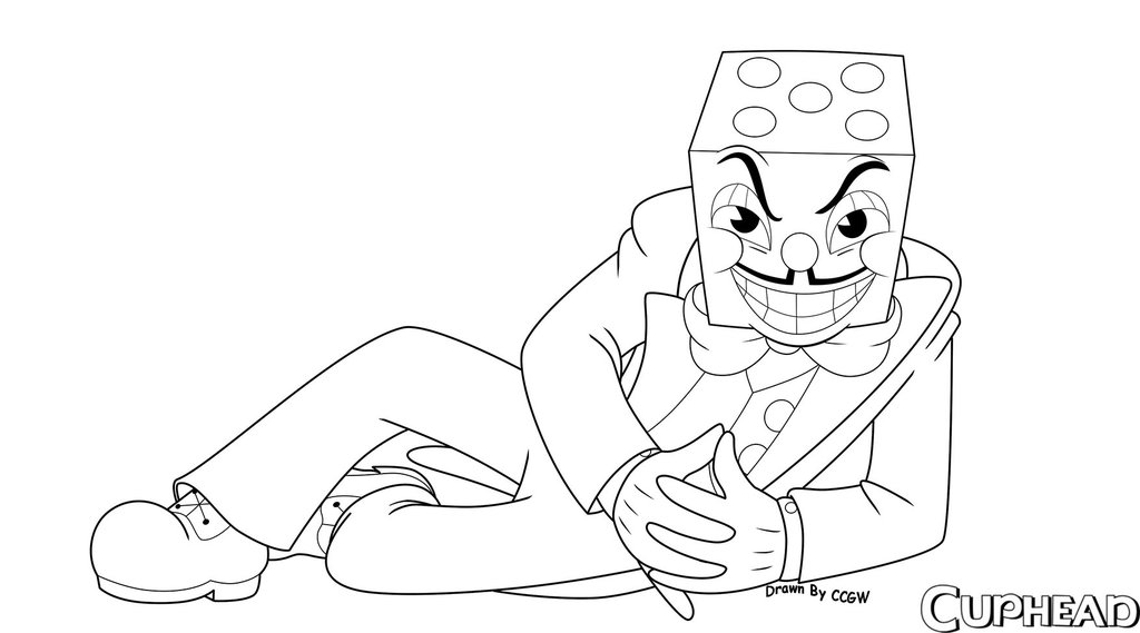 1024x569 King Dice Lineart By Ccgw