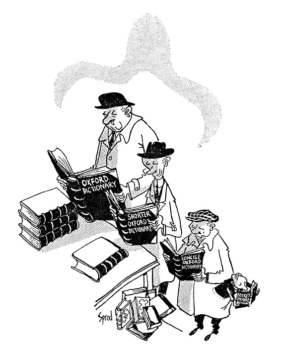 568x720 Literature, Dictionary Cartoons From Punch Magazine By George