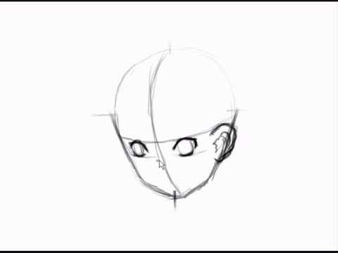 480x360 How To Draw Manga Head 34 View