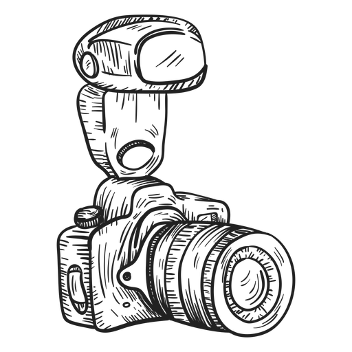 512x512 Digital Photo Camera Sketch