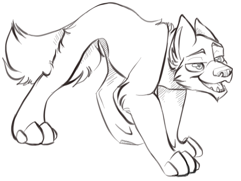 947x710 Free Wolf Base (.psd) By Loopy44